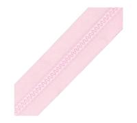 Cremalleras de resina de 80-150cm, 5#, cremalleras deslizantes dobles para coser bolsas, ropa, accesorios de costura con cremallera, Rosa, 120cm