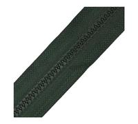 Cremalleras de resina de 80-150cm, 5#, cremalleras deslizantes dobles para coser bolsas, ropa, accesorios de costura con cremallera, ejercito verde, 150cm