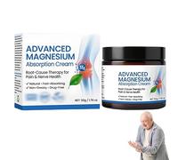 Cremas con magnesio avanzado para aliviar el dolor, gel profesional para articulaciones y huesos, gel natural para articulaciones. Alivio eficaz para espalda, cuello, manos y rodillas (1 Piezas)