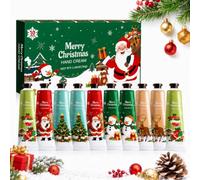 Cremas de Manos Mini 10x30ml, Set Regalo Navidad para Mujer, 10 Fragancias