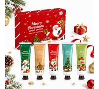 Cremas de Manos Mini 5x30ml, Set Regalo Navidad para Mujer, 10 Fragancias