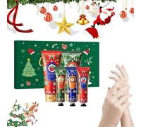 Cremas Manos de Regalo Navidad,Mini Set De Crema De Manos,Set de Crema de Manos,Navidad de Cremas para manos y Cuerpo,Crema Protectora de Manos Reparadora Hidratante Nutritiva Regalos para Navidad
