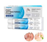 Cremas para pies, Crème de soin pour les pieds, 2pc, Crema para el cuidado del pie de atleta, Cremas aliviar el picor pies, Bálsamo Botánico Árbol del Té los Pies