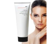 Cremas Solar Para Cara Y Cuerpo - Crema Hidratante Portátil con Protección Solar - Protección Cutánea Cómoda No Grasa y para Viajes Deportes Playa Maquillaje Bote