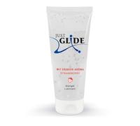 Cremas y geles para el cuidado íntimo marca you2toys Just Glide Strawberry 200 ml