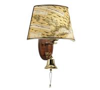 Cremasco Lámpara de pared Nautica 1 luz 46 cm con campana