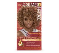 CREME OF NATURE ARGAN COLOR LIGHT CAREMEL BROWN 9 2
