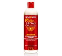 Creme of Nature ARGAN OIL PURE-LICIOUS CO-WASH 354 ml | Acondicionador limpiador de co-lavado que lava suavemente mientras hidrata y desenreda el cabello rizado y texturizado