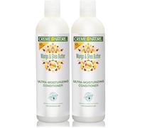 Creme of Nature, CNI, Acondicionador ultrahidratante con mango y manteca de karité, para cabellos deshidratados, nutrición y suavidad intensas, 354ml (Paquete de 2)