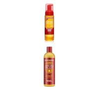 Creme of Nature Foaming Mousse, Espuma Líquida para Rizos con Aceite de Árgan, 207 ml + Champú Brillo e Hidratación con Aceite de Argán para Todo Tipo de Cabellos 354 ml