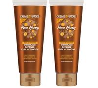 Creme of Nature - Pure Honey Activador de Rizos, con Miel Pura, Aceite de Coco y Manteca de Karité, Define, Alarga y Prolonga los Rizos, Sin Aclarado, para Pelo Rizado - 310 ml (Paquete de 2)