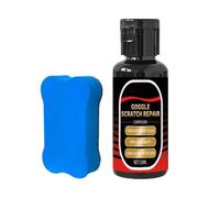 Crème Réparatrice Pour De Casques De Moto - Dissolvant De Pour Visière | Kit De Réparation Pour Lunettes Et Casques | 30-35ml, Formule À Base De, Restauration Des Et Tourb