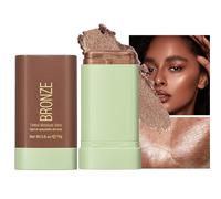 Creme-Rouge-Stick, Greatlizard Cream Blush Stick for Face Cheek Lip Eye, Velvet Mousse Texture, Wasserfester Rouge-Stift,Natural Matte Makeup Blusher Lip Tint Eyeshadow Palette (Beach Glow)