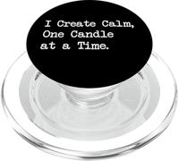 Creo calma una vela a la vez citas divertidas para hacer velas PopSockets PopGrip para MagSafe