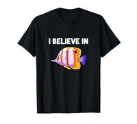 Creo en Copperband Butterflyfish Arrecife Fish Tropical Camiseta