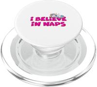 Creo en el Lindo sueño de los Unicornios Kawaii de la Siesta PopSockets PopGrip para MagSafe