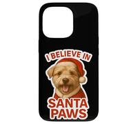 Creo en la Navidad del Perro Santa Paws Glen of Imaal Terrier Carcasa para iPhone 13 Pro