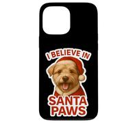 Creo en la Navidad del Perro Santa Paws Glen of Imaal Terrier Carcasa para iPhone 13 Pro MAX