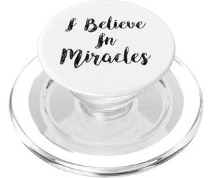 Creo en los Milagros, Las Escrituras espirituales, el versículo bíblico, el Cristiano PopSockets PopGrip para MagSafe