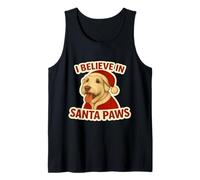Creo en Santa Paws, Perro Sealyham Terrier, Feliz Navidad Camiseta sin Mangas