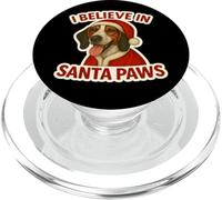 Creo en Santa Paws Treeing Walker Coonhound Christmas PopSockets PopGrip para MagSafe