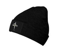 Creo Juan 3:16, Cristianismo, Don De La Cruz Hombre Mujer Gorra Holgado Moderno Gorro De Punto Elástico Invierno Sombreros para Esquí Ciclismo Deporte