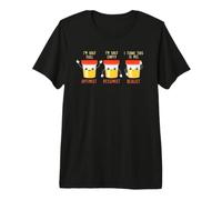 Creo Que Esto es PIS! optimista Realista pesimista Medio vacío Camiseta Premium