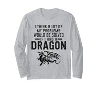 Creo Que Muchos de mis Problemas se resolverían si tuviera un dragón Manga Larga