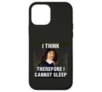 Creo Que por lo Tanto no Puedo Dormir René Descartes Carcasa para iPhone 12 Mini