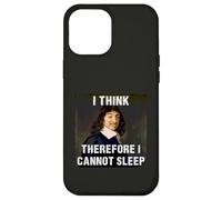 Creo Que por lo Tanto no Puedo Dormir René Descartes Carcasa para iPhone 12 Pro MAX