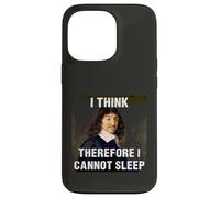 Creo Que por lo Tanto no Puedo Dormir René Descartes Carcasa para iPhone 13 Pro