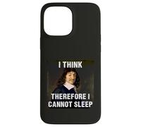 Creo Que por lo Tanto no Puedo Dormir René Descartes Carcasa para iPhone 13 Pro MAX