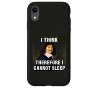 Creo Que por lo Tanto no Puedo Dormir René Descartes Carcasa para iPhone XR