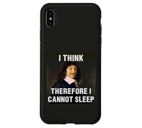 Creo Que por lo Tanto no Puedo Dormir René Descartes Carcasa para iPhone XS MAX
