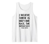 Creo que solo hay una raza: la raza humana Camiseta sin Mangas
