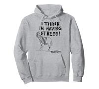 Creo Que Tengo estrés diseño de Cebra Sudadera con Capucha