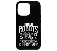 Creo Robots Funny Robótica Ingeniero Ingeniero Hombres Mujeres Carcasa para iPhone 13 Pro