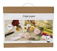 Creotime Creativ Company Crepe Paper Maxi Kit for Making Beautiful Crepe Bouquets
