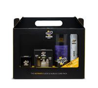 Crep Protect Pack Regalo para el Cuidado del Calzado - Limpiador y Spray Protector para Ante y Nobuk, Goma Quitamanchas, Renovador de Zapatillas con Cordones Gratis