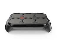 Crepa eléctrica Tefal Crep'Party Neo 6 - 1000 W - 6 panqueques - Negro