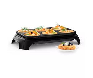 Crepera eléctrica Tefal Eco Crep'Party PY55E810 1000 W Negro