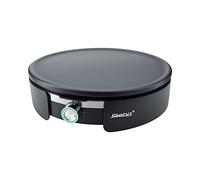 Crepera Steba XXL para crepes francesas originales con 35 cm de diámetro, placa de aluminio fundido a presión con revestimiento antiadherente extraíble. CR 36.