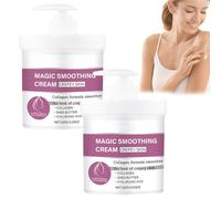 Crepey Skin Cream, Crepey Trend Texture Repair Tree, Crepey Crema antiarrugas, cuerpo, cola, manos, cara (100 g), mejora la elasticidad, rasca la piel y apretón (2 unidades)