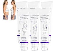 Crepey Skin Firming Body Cream, Multi Péptidos Masajeador Body Roller Cream, Crema reafirmante del vientre Crea/m, suero corporal de ácido hialurónico Cr/eam, crema multiusos reafirmante de la piel (6