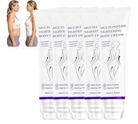 Crepey Skin Firming Body Cream, Multi Péptidos Masajeador Body Roller Cream, Crema reafirmante del vientre Crea/m, suero corporal de ácido hialurónico Cr/eam, crema multiusos reafirmante de la piel (5