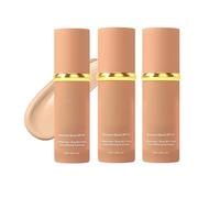 Crepundia 4 in 1 foundation Liquid, 4 in 1 Concealer, Hydrating Medium Full Coverage Concealer, Concealer Lightweight Makeup, Longwearing & Waterproof for Makeup (3PCS, 30g)