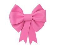 Crepundia Lazos Gigantes DIY Grande, Paquete Material For Lazos Enormes DIY,Adornos Parte Superior Árbol,Lazo Gigante,Pajarita Grande,Decoración Hecha Mano Fiesta,Fondo Pared(Pink,95-125cm)