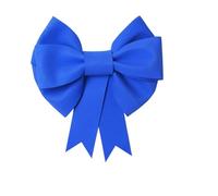 Crepundia Lazos Gigantes DIY Grande, Paquete Material For Lazos Enormes DIY,Adornos Parte Superior Árbol,Lazo Gigante,Pajarita Grande,Decoración Hecha Mano Fiesta,Fondo Pared(Blue,95-125cm)