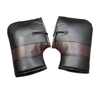 Crepundia TéRmicos para Manillar Scooter, Protector de Manguitos para Manillar Motocicleta,Guantes Gruesos y cálidos,Cubierta Protectora,1 par(A)