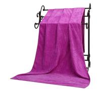 Crepundia Toallas BañO Grandes Absorbentes, Toalla de baño Grande y Gruesa Microfibra Coral Secado rápido, Absorbente, Suave(MediumPurple,100x200cm)